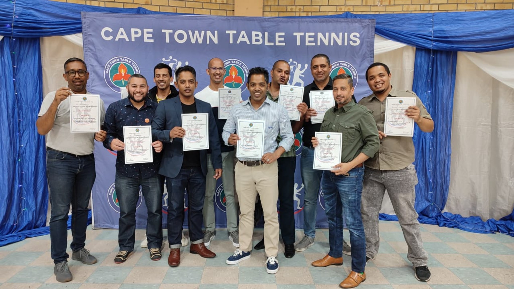 Nexus Table Tennis Club Awards